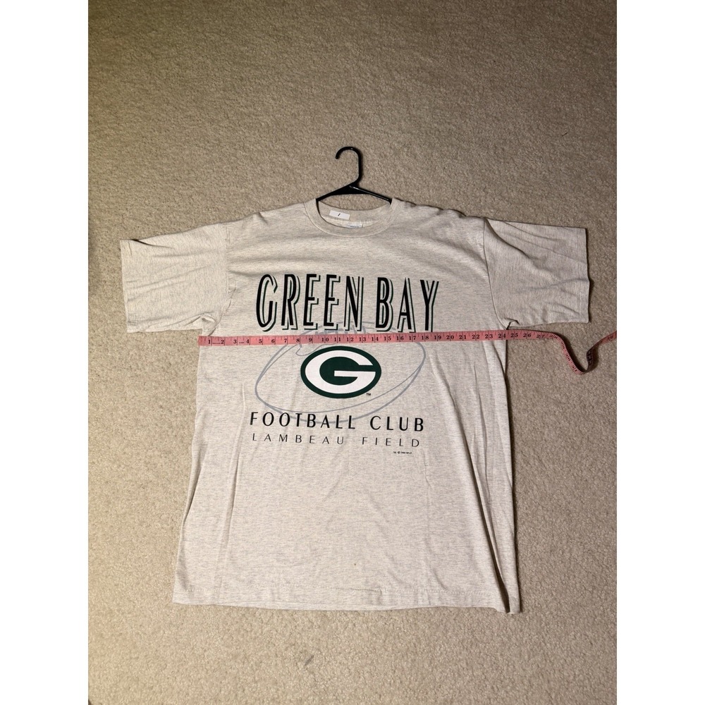 Vintage 1994 Green Bay Packers Salem Sportswear Made USA XL NFL Lambeau Field T